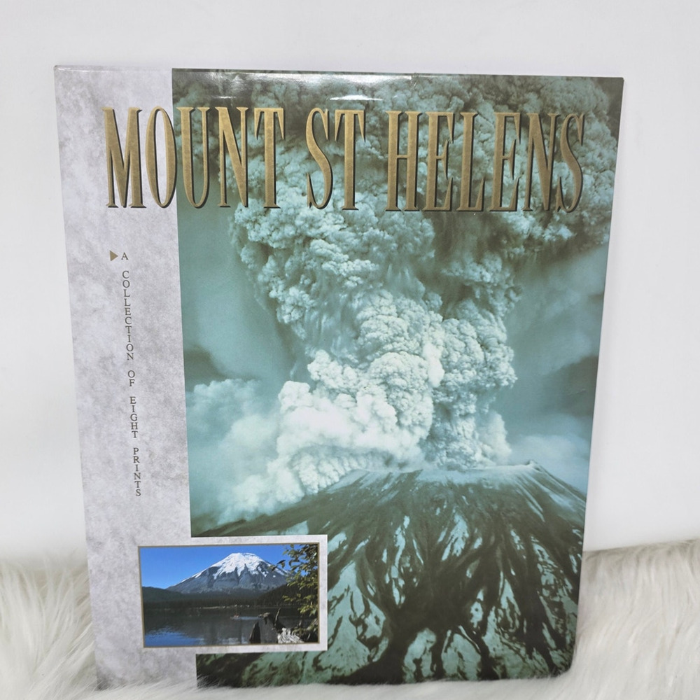 Mount St Helens Nature A Collection of Eight Prints 1993